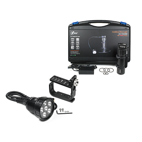 [18926] ELF-TSD combine 캐니스터 다이빙라이트 풀세트